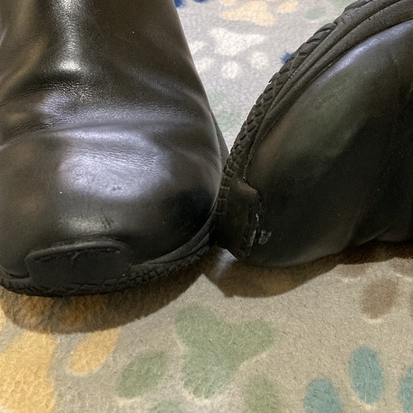 Merrell air cushion leather black shoes - Picture 4 of 7